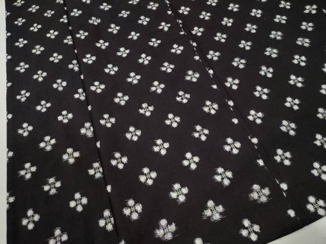 平和屋着物●久留米絣 単衣