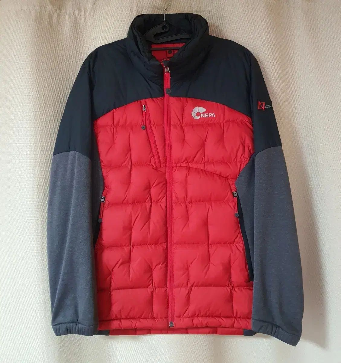 状態良し) NEPA グースダウン 軽量 ダウン 100