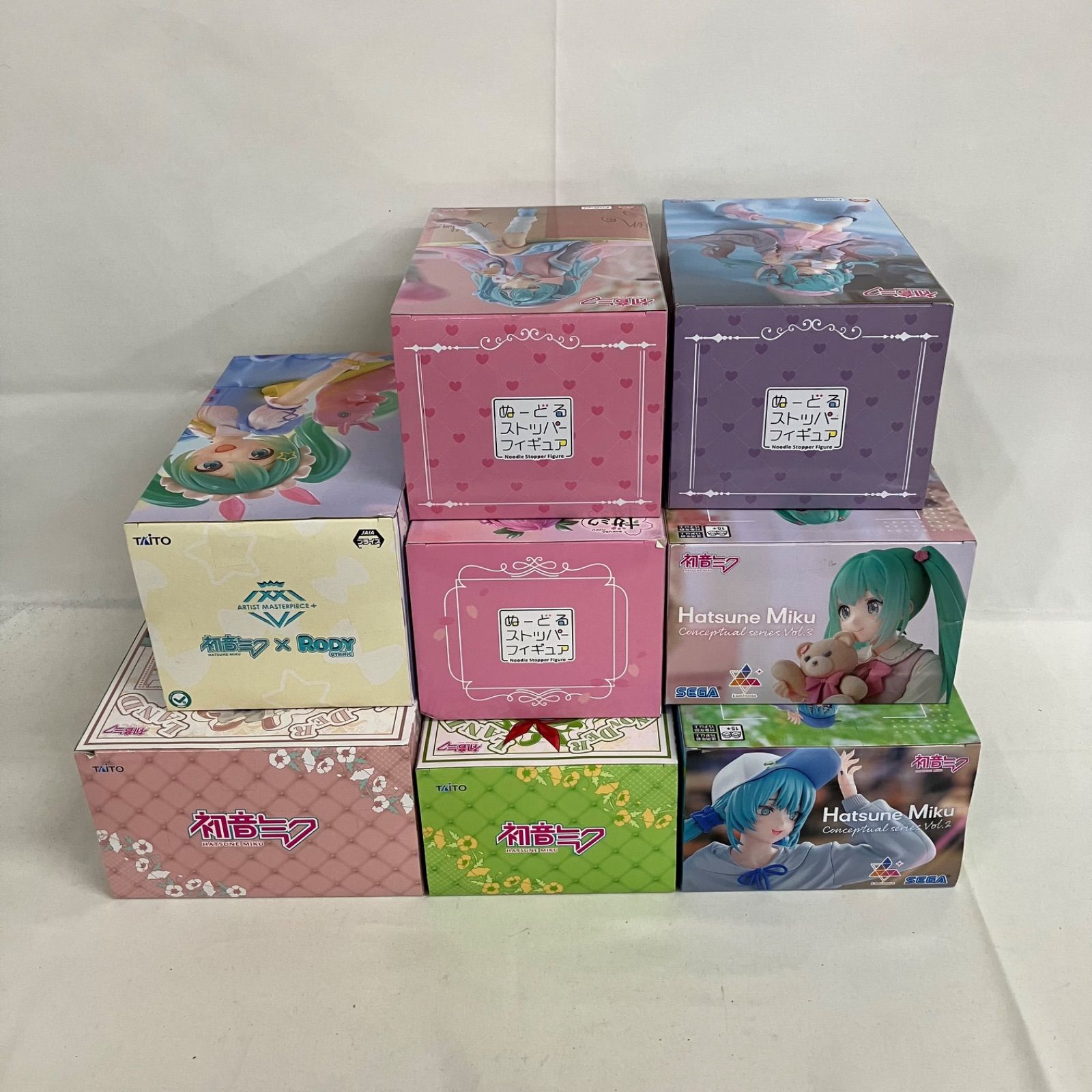  初音ミク ぬーどるストッパー 他 フィギュア セット SFQ 275 c 107 その他 コミック アニメ