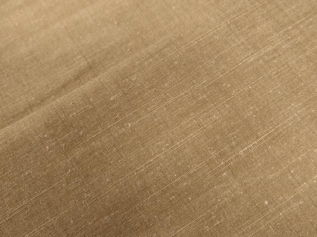  平和屋着物 上質な紬 竜安かすり 反端付き 正絹 yc 紬 着物