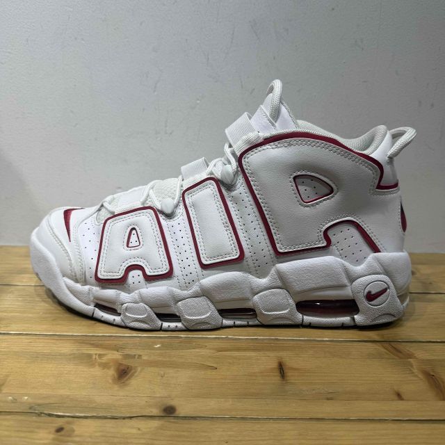 NIKE AIR MORE UPTEMPO WHITE/VARSITY RED 28.0cm 921948-102 ナイキ