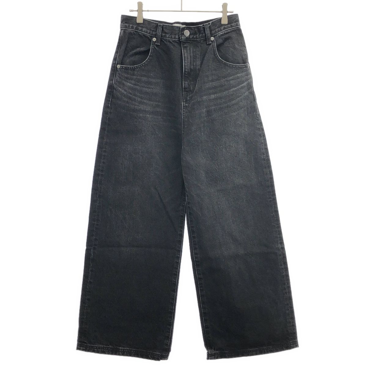RIM.ARK リムアーク 25AW Middle straight black denim ミドル