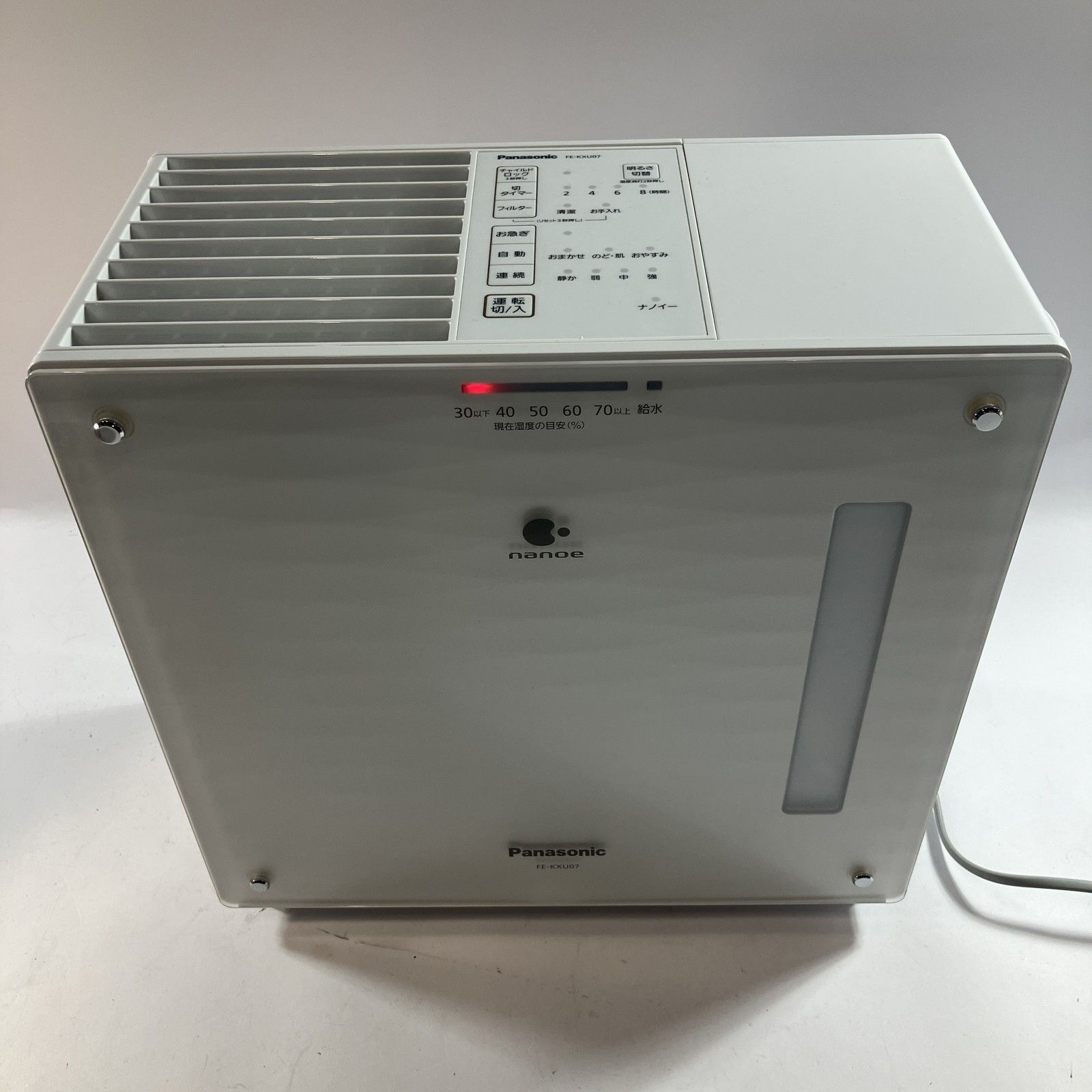 ☆ Panasonic パナソニック FE-KXU07 気化式加湿機 2022年製 ホワイト