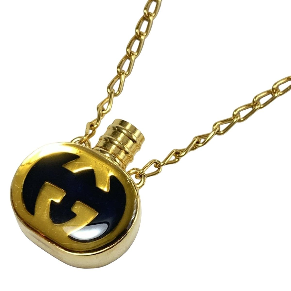 GUCCI グッチ インターロッキングG パフュームボトル ネックレス 香水