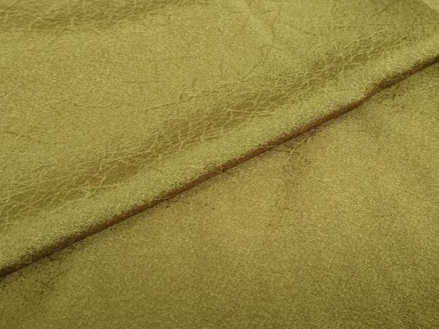  平和屋着物 上質な色無地 霞地紋 璃寛茶色 正絹 ud 色無地 着物