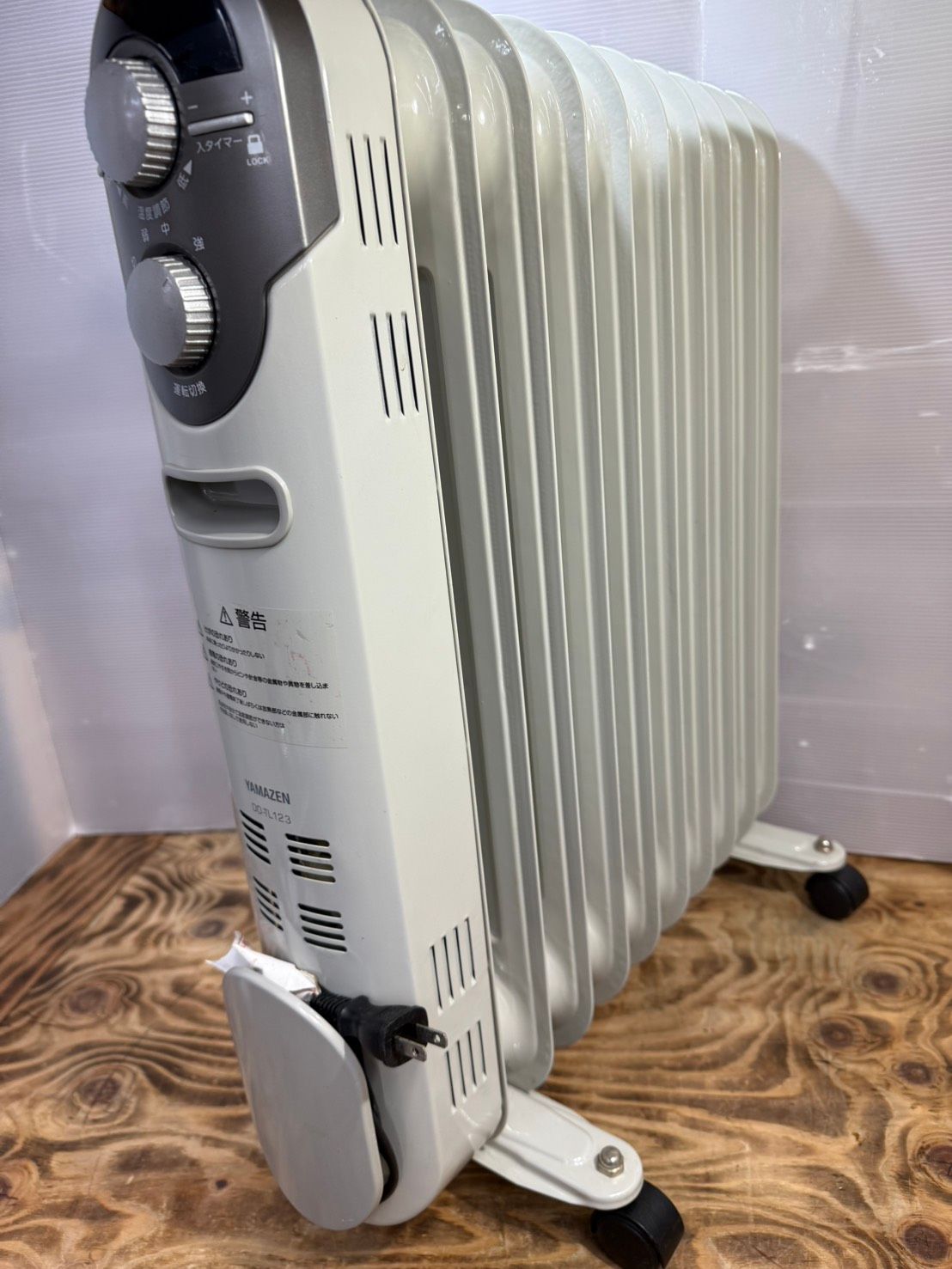 S00420 YAMAZEN 山善 オイルヒーター DO-L123(W) ホワイト 良品 - メルカリ