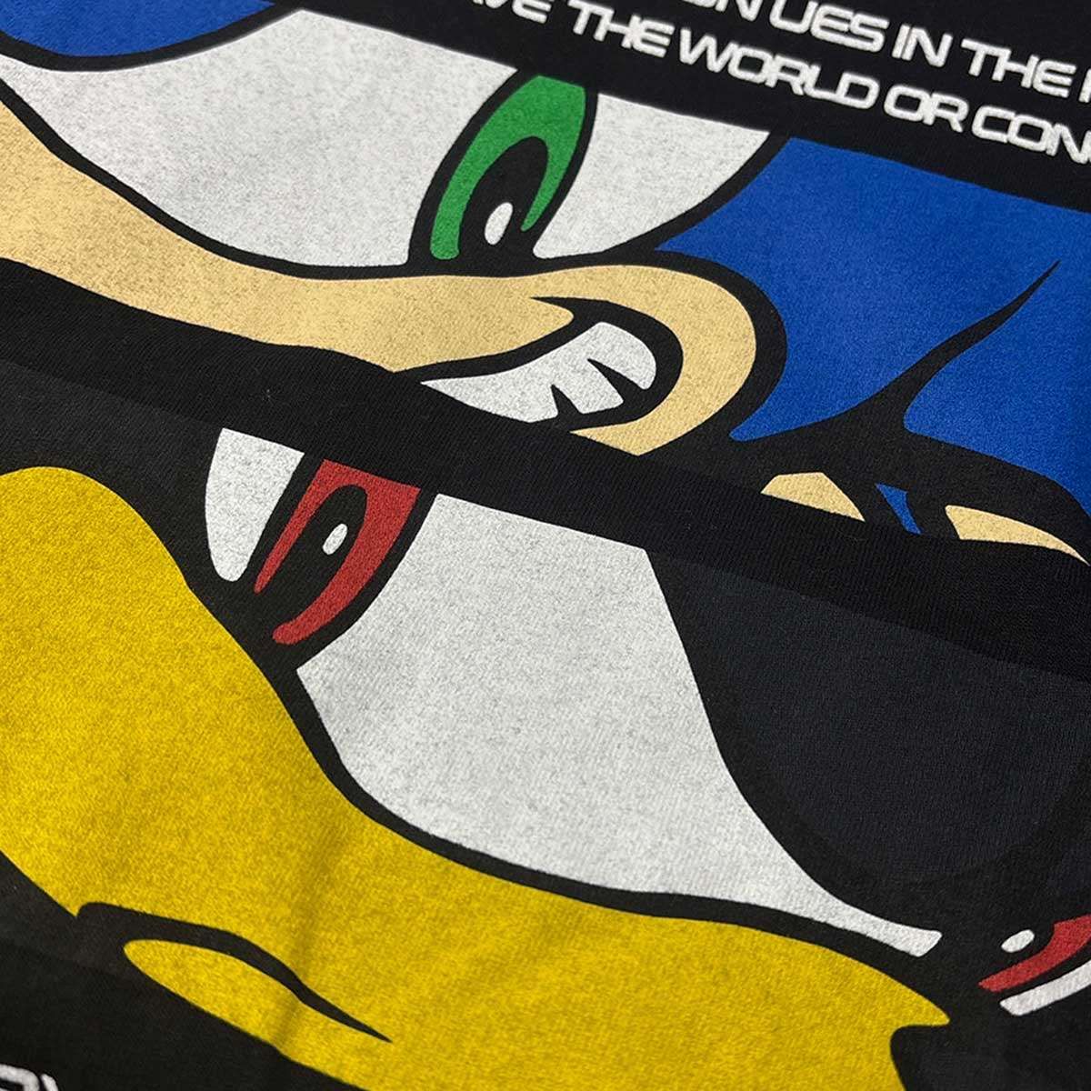 トップス SEGA GEEKS RULE SONIC VS SHADOW T SHIRT GEEKS RULE ギークスルール SEGA Rule Sonic vs Shadow プリントT