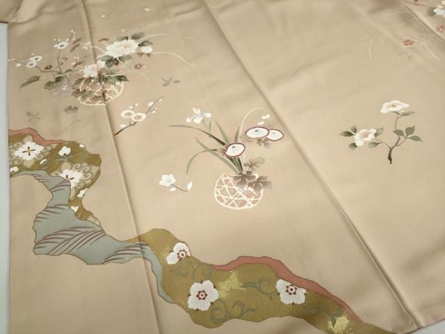 平和屋着物●訪問着 刺繍