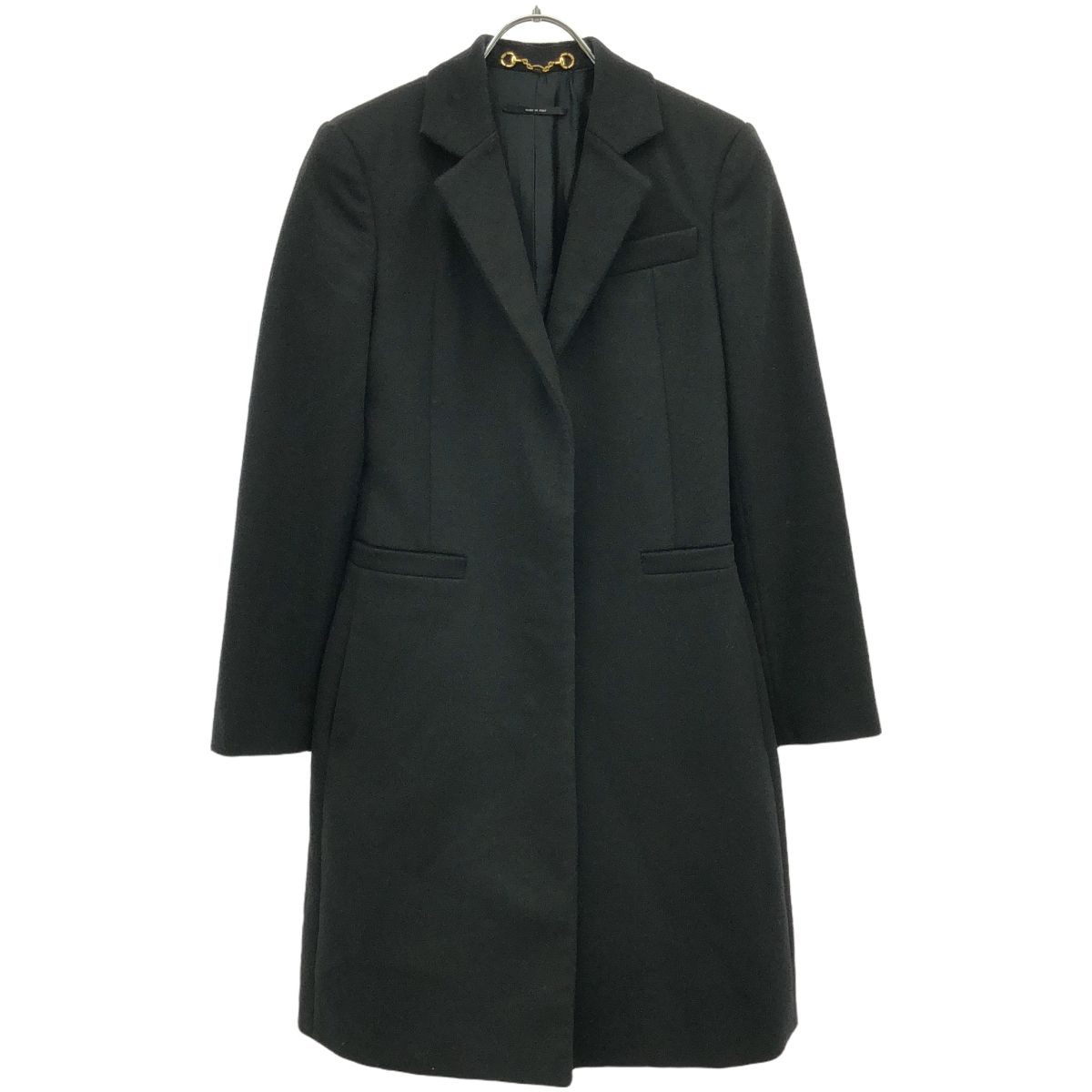 GUCCI グッチ メルトンチェスターコート 270720 ZK828 ブラック 36