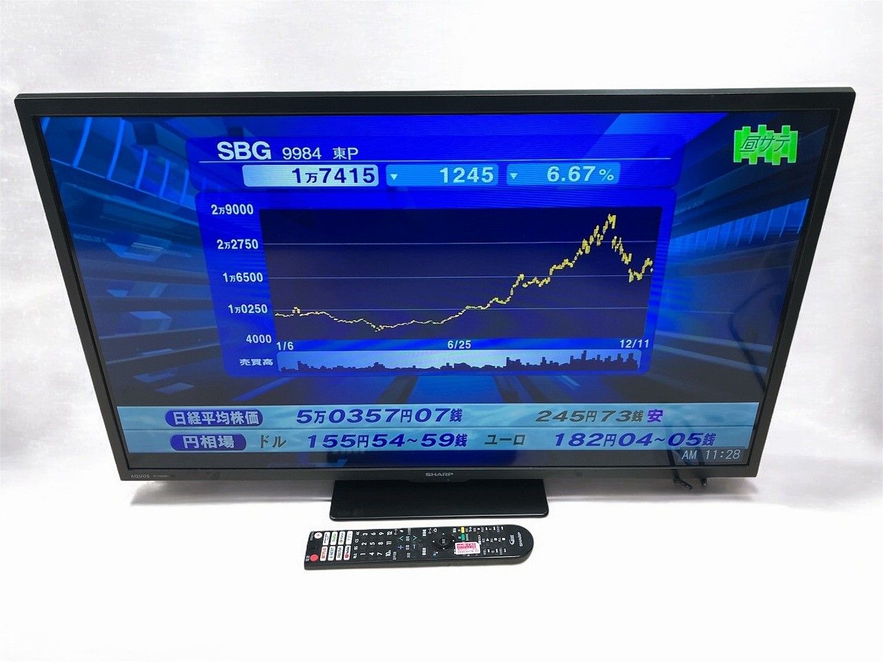 SHARP シャープ AQUOS 2 T C 32 GE 1 V型 液晶テレビ