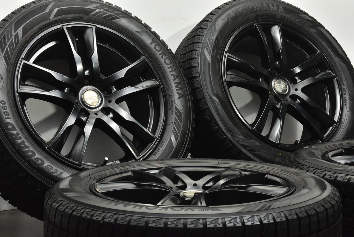 バリ溝 スタッドレス付 ケレナーズ 17 in 7 5 J 52 PCD 112 製 ヨコハマ IG 60 225 55 R MINI F ミニクロスオーバー