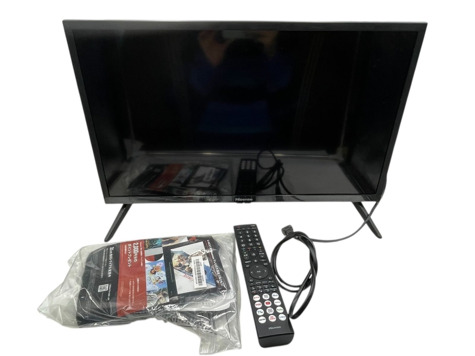 Hisense ハイセンス 24 A 4 N 24型 液晶テレビ リモコン 取扱説明書 HDMI動作良好