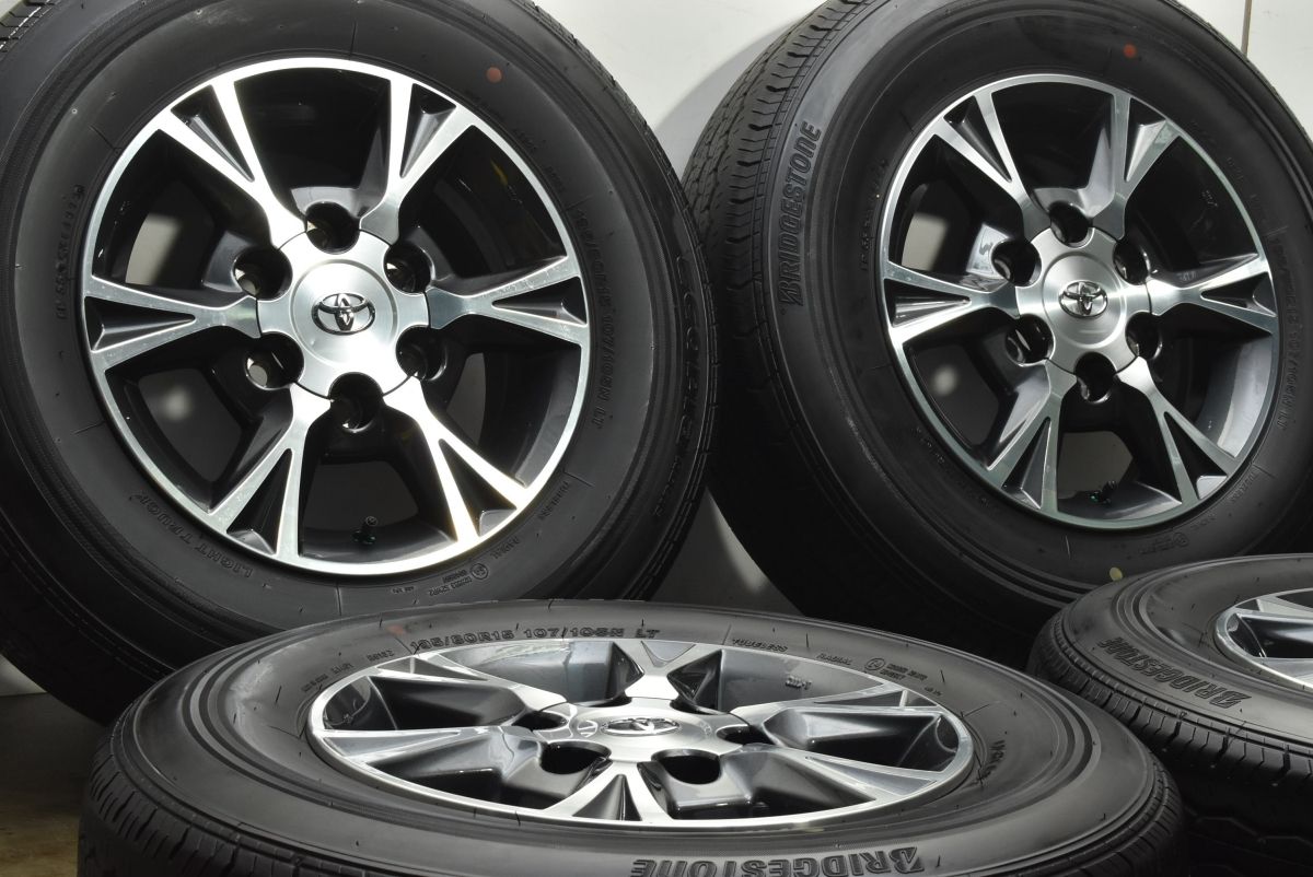使用僅か トヨタ 200系 ハイエース OP 15 in 6 J 35 PCD 139 7 エコピアRD 613 195 80 R レジアスエース ボンゴブローニイバン