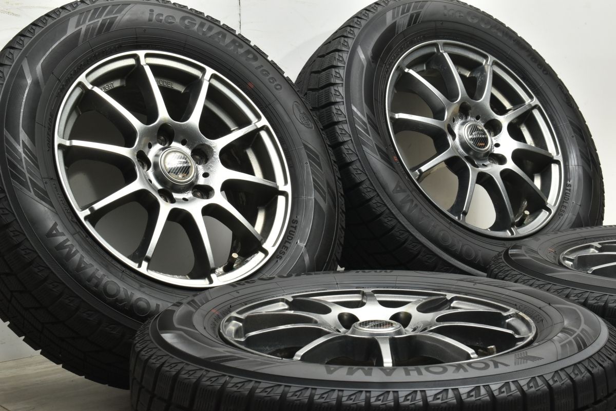 バリ溝 シュナイダー 15 in 6 J 50 PCD 114 3 ヨコハマ アイスガード iG 60 205 65 R ノア ヴォクシー ステップワゴン オデッセイ