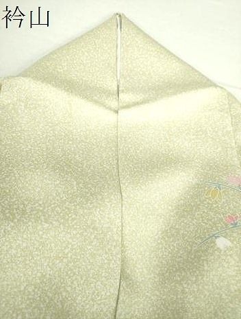  平和屋着物 訪問着 友禅 鴛鴦花文 たたき染め 三越扱い 正絹 ps 訪問着 付け下げ 着物