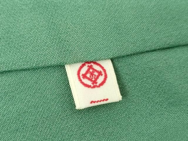  平和屋着物●上質な紬 笹竹文 松坂屋扱い 正絹 ps 紬 着物