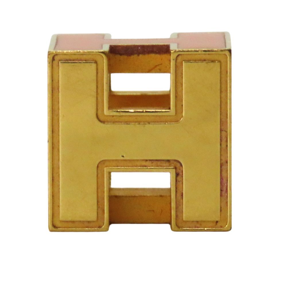 中古】HERMES エルメス カージュドアッシュ Hキューブ ネックレス