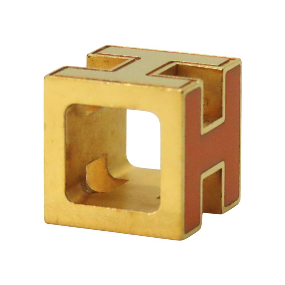 中古】HERMES エルメス カージュドアッシュ Hキューブ ネックレス