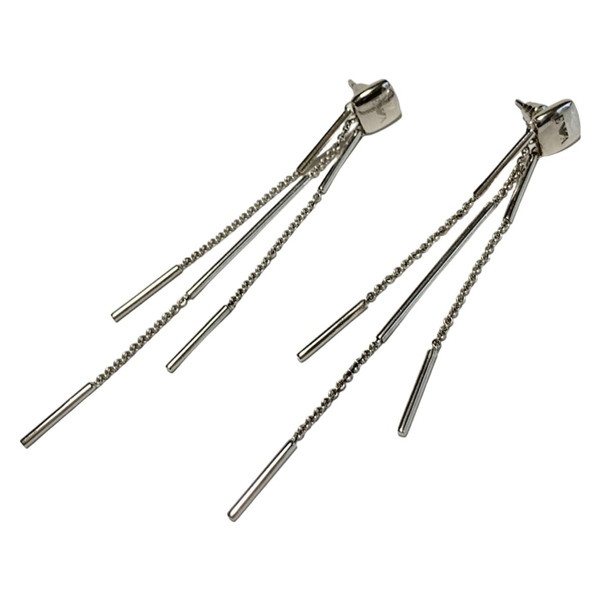 EMPORIOARMANI エンポリオアルマーニ ピアス - シルバー