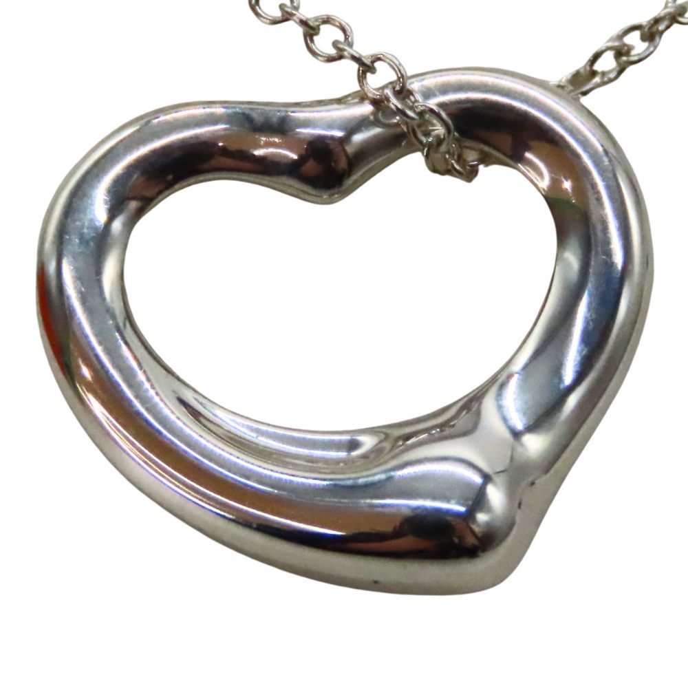 TIFFANY & Co. ティファニー オープンハート ネックレス SV925 Ag925