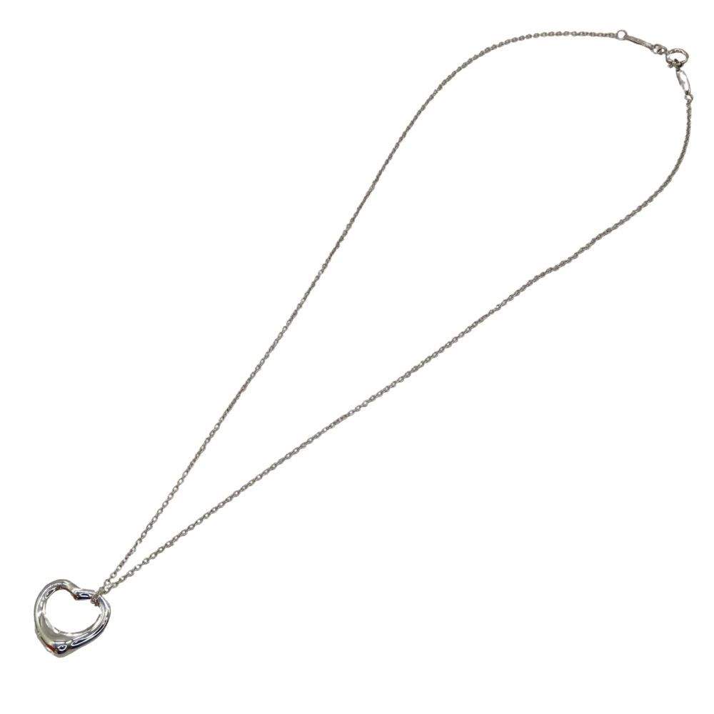 TIFFANY & Co. ティファニー オープンハート ネックレス SV925 Ag925