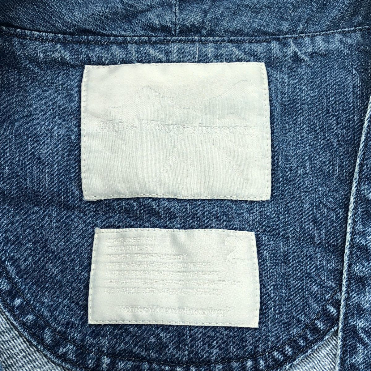 White Mountaineering ホワイトマウンテニアリング 18AW 10oz DENIM