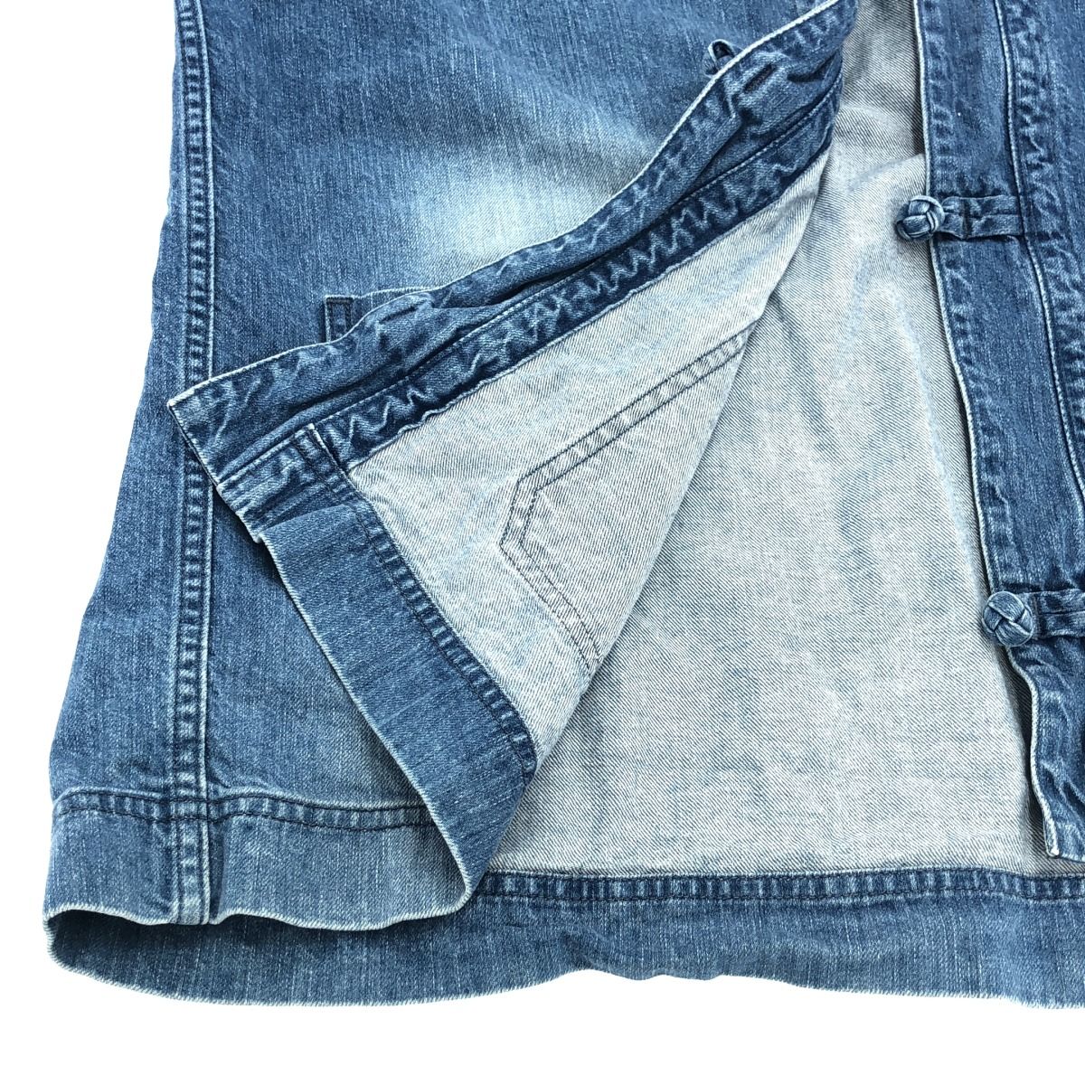 White Mountaineering ホワイトマウンテニアリング 18AW 10oz DENIM HANTEN JACKET デニムジャケット WM1871102 インディゴ 2 White Mountaineering ホワイトマウンテニアリング 18AW 10oz DENIM