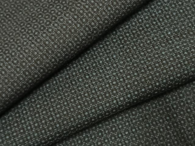 平和屋着物男性 黒紋付 正絹 逸品 DAAY5692ud