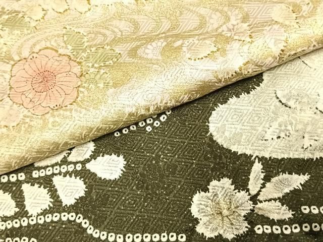  平和屋着物 訪問着 絞り 辻が花 金彩 正絹 fy 訪問着 付け下げ 着物