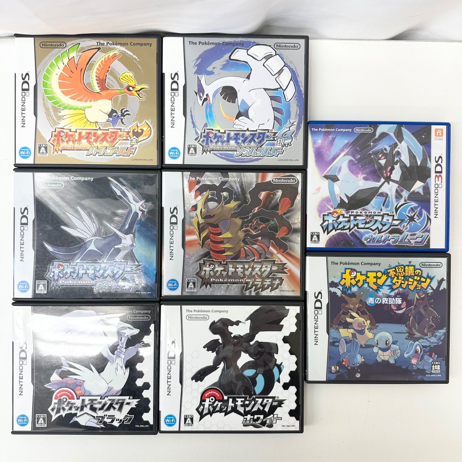 F 81ｰg ポケットモンスター DS 3 ソフト 8点 まとめ