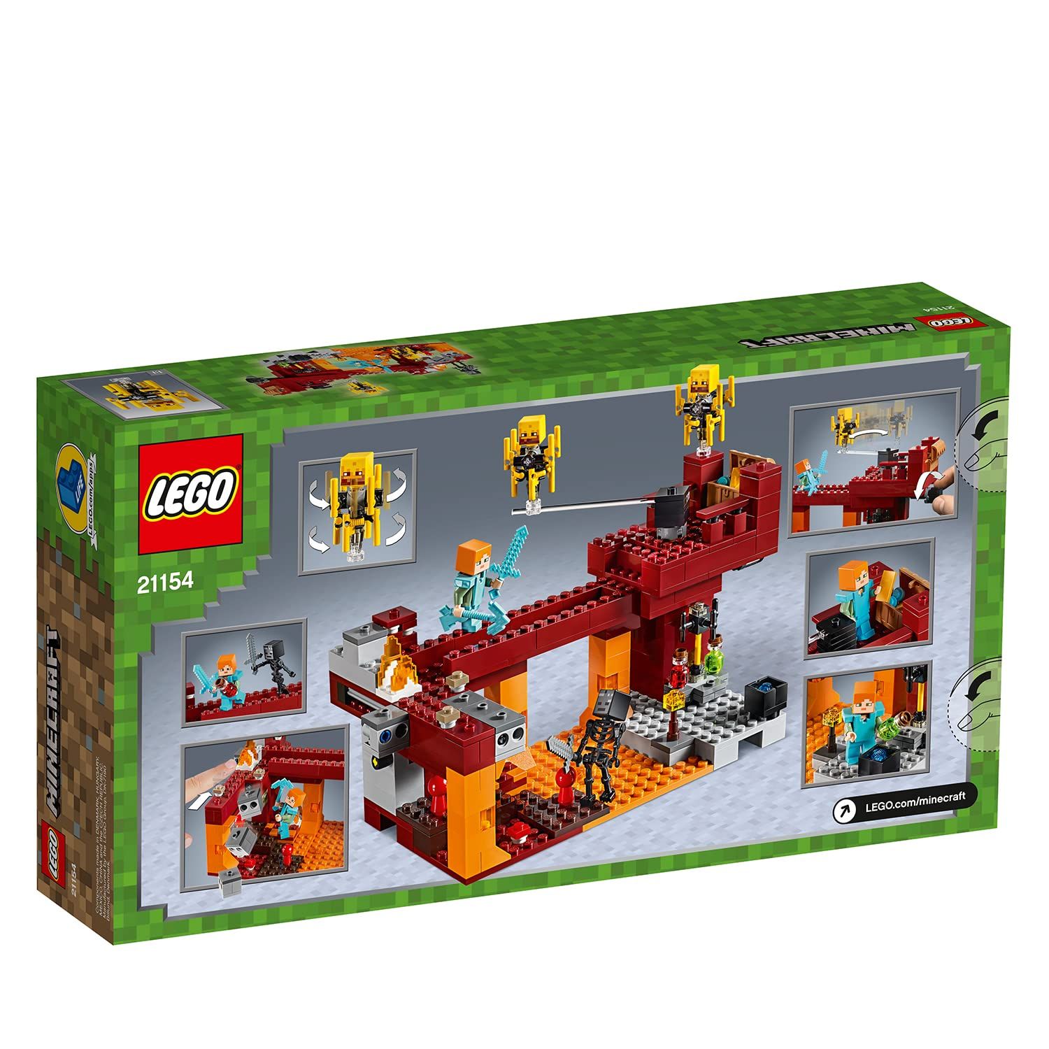  レゴ LEGO マインクラフト ブレイズブリッジでの戦い 21154 その他 おもちゃ