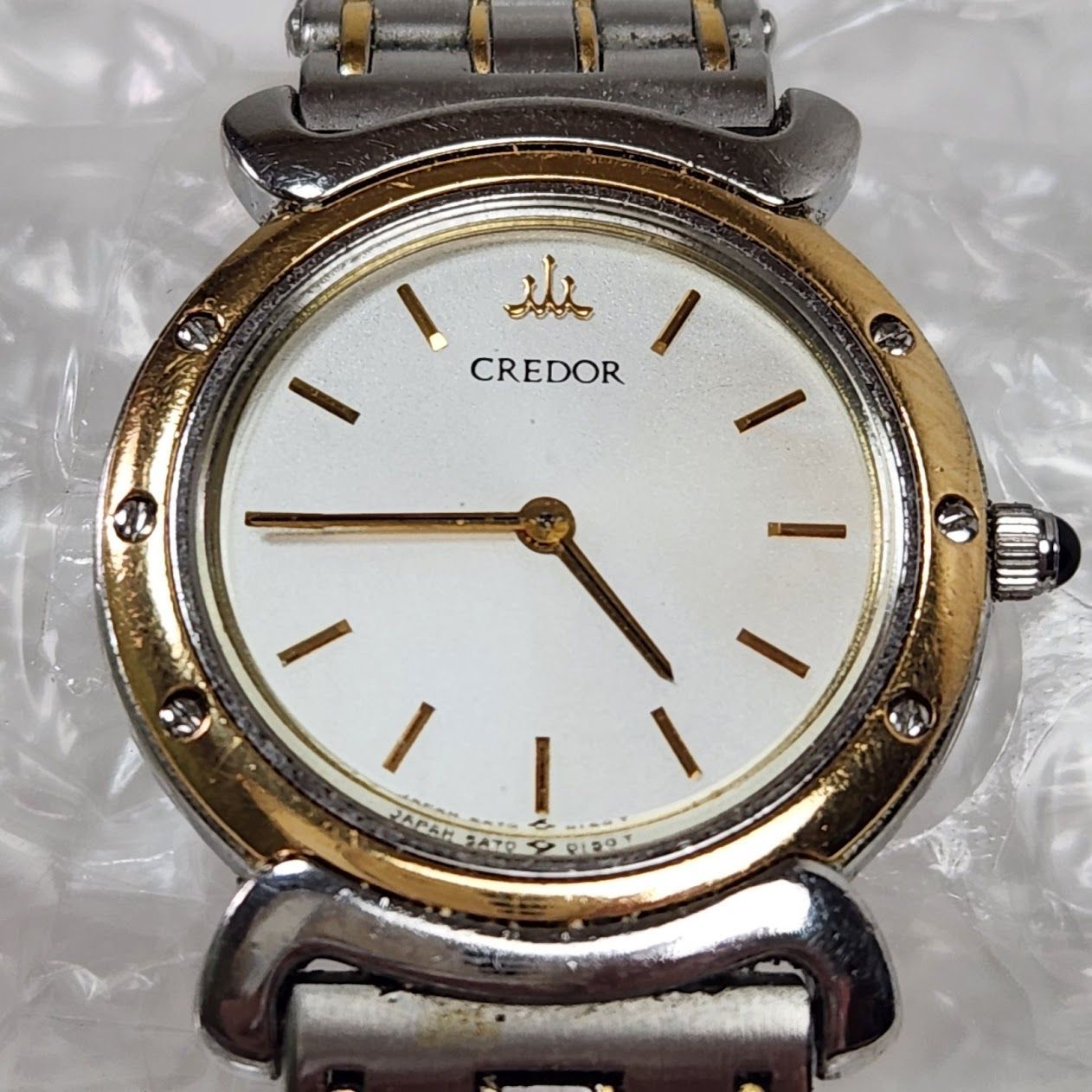 SEIKO クレドール 5A70-0040 K18ベゼル クォーツ腕時計 - メルカリ