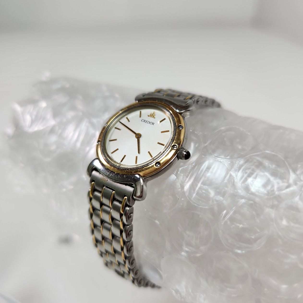 SEIKO クレドール 5A70-0040 K18ベゼル クォーツ腕時計 - メルカリ