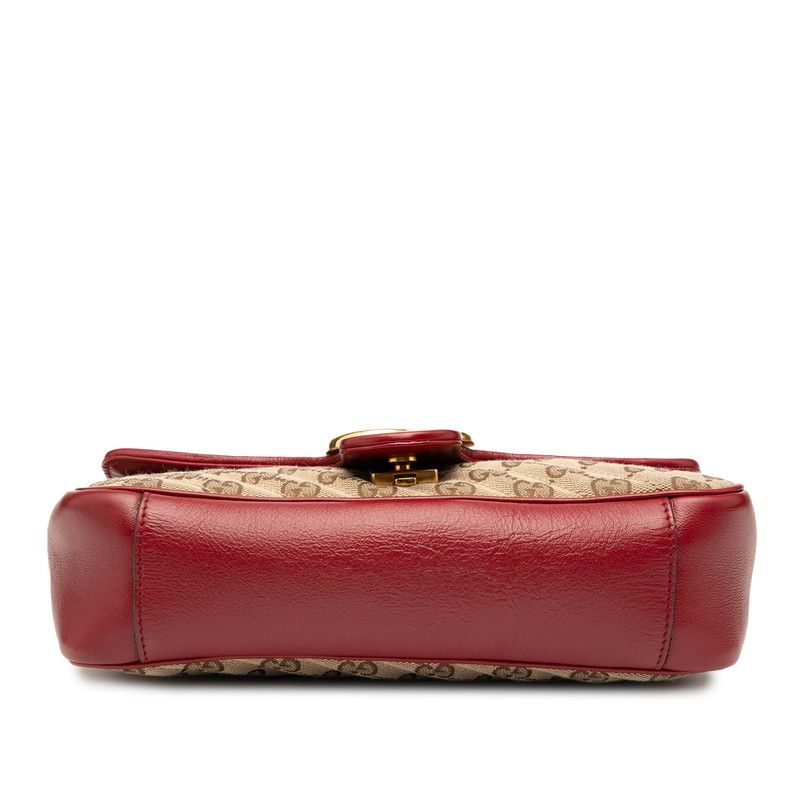 グッチ GGマーモント ダブルG チェーン ショルダーバッグ 443497