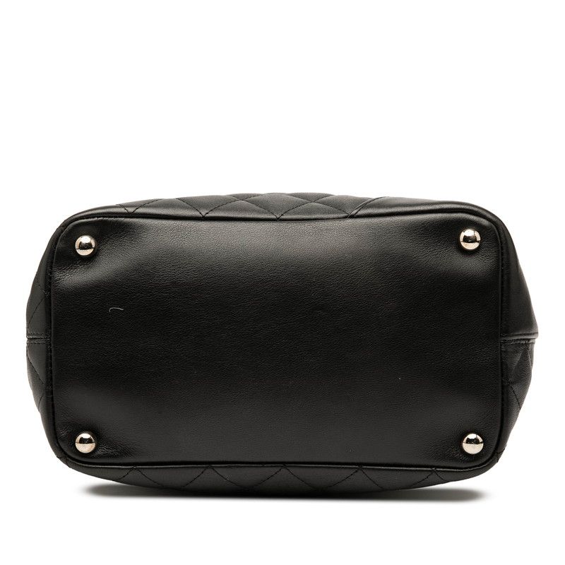 シャネル カンボンライン マトラッセ ココマーク ハンドバッグ トート