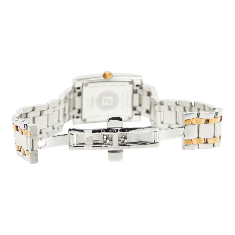 フェンディ オロロジ クラシコ シェル文字盤 7000L シルバー ゴールド