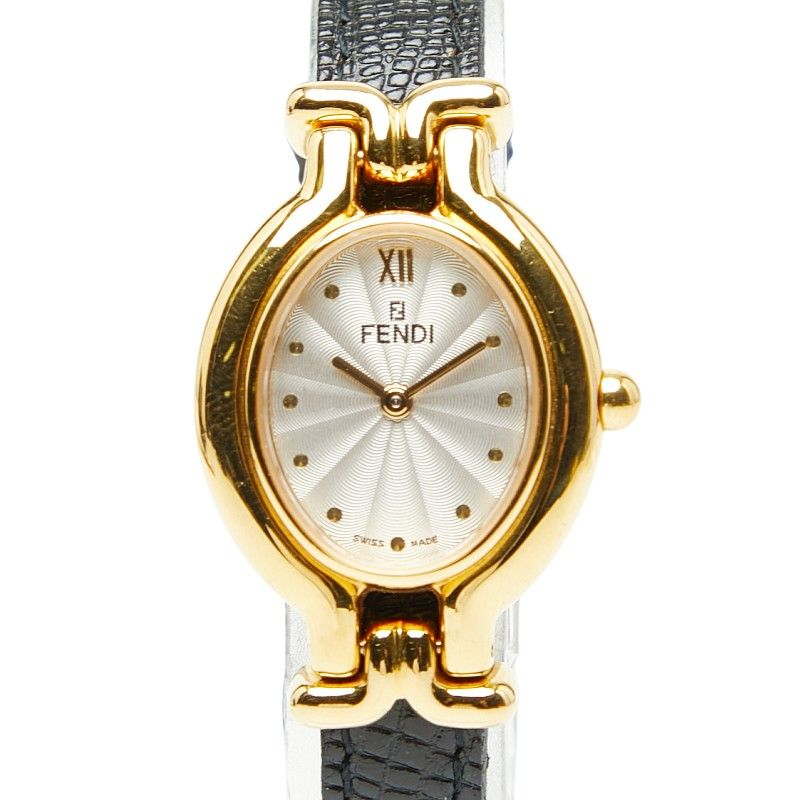 フェンディ チェンジベルト カメレオン 640 L ゴールド メッキ レザー レディース FENDI 1-0246508