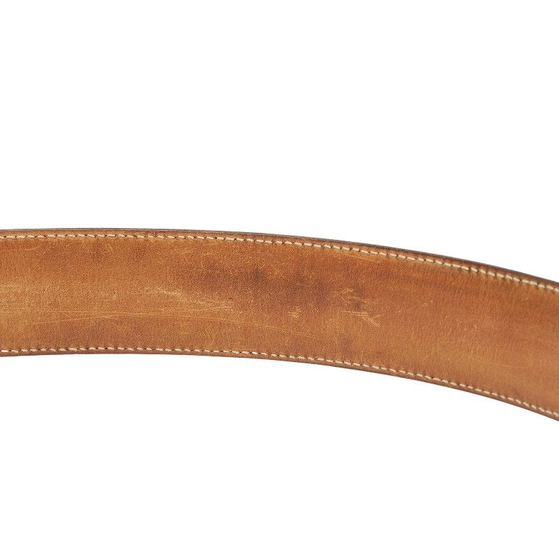 グッチ GGスプリーム ベルト 80 32 246380 ベージュ ブラウン PVC レザー レディース GUCCI 1 0247084 ベルト 小物 レディース