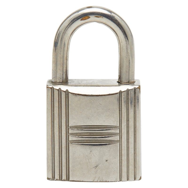 エルメス カデナ 南京錠 キー ショップ セット シルバー メタル