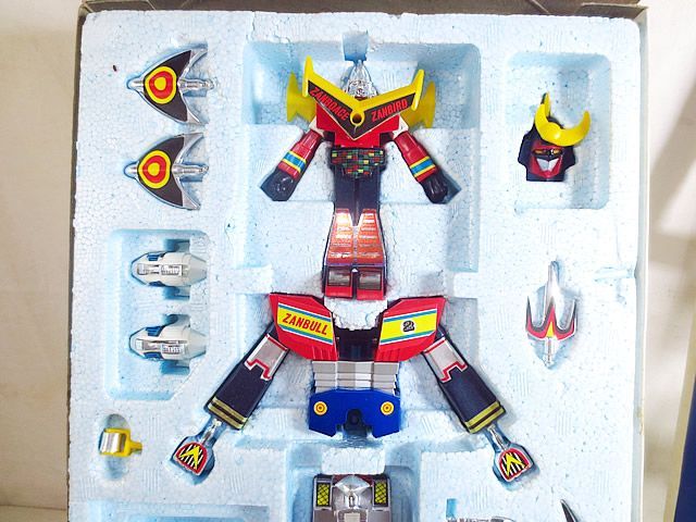 美品 クローバー 無敵超人ザンボット3 コンビネーションプログラム