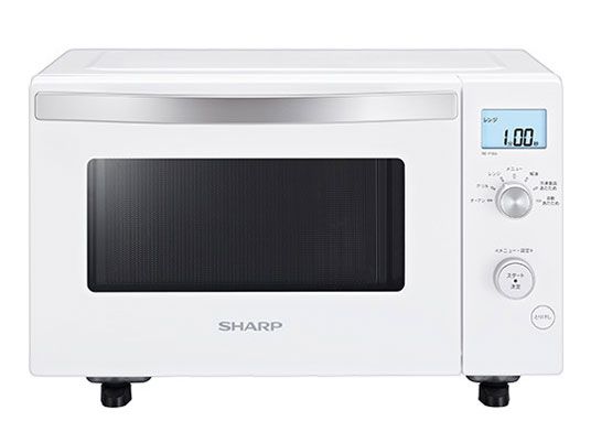 本体のみ シャープ 18 L 庫内フラット オーブンレンジ RE F A W ホワイト系 2019年製