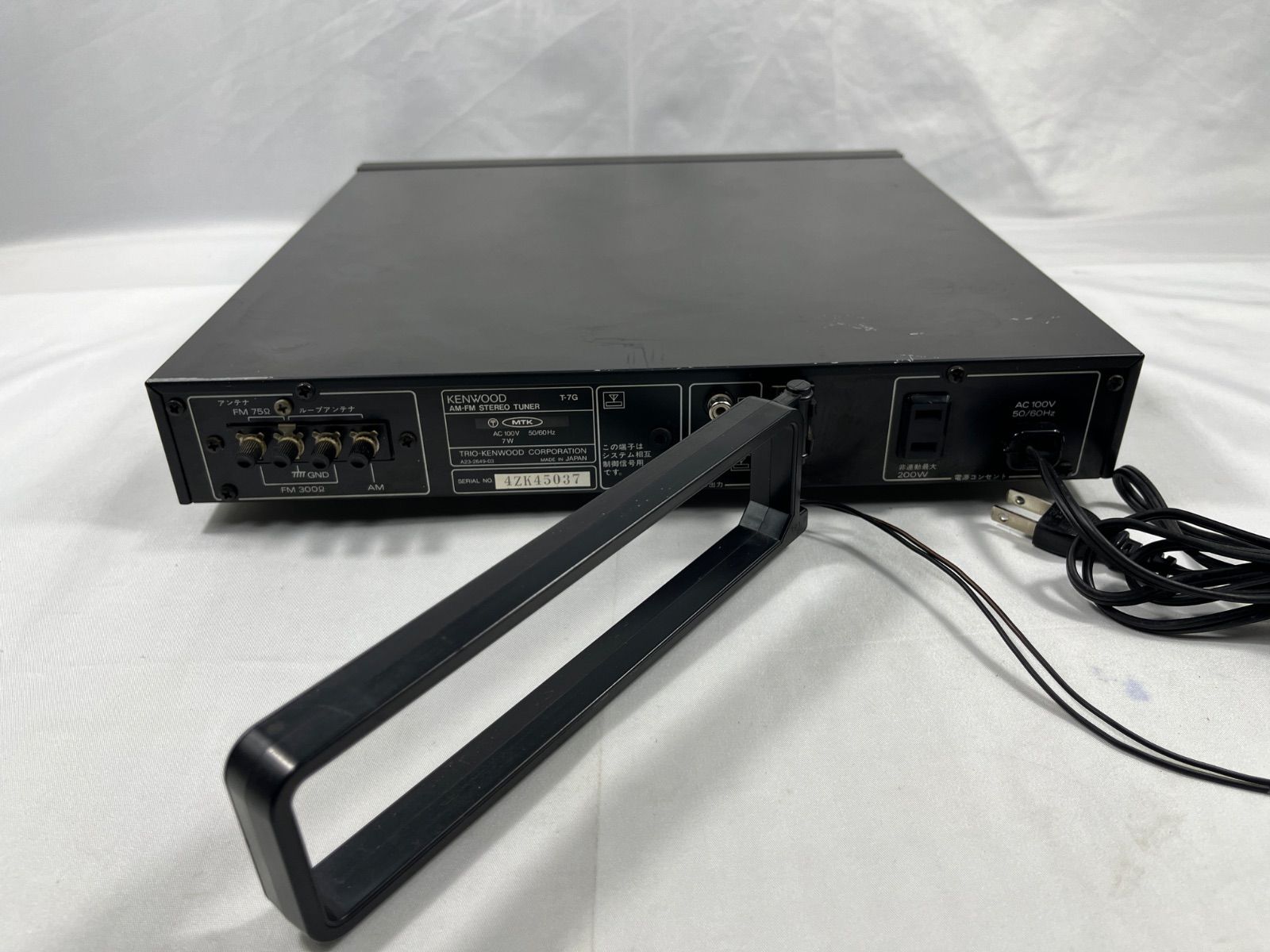 KENWOOD ケンウッド COMPUTER CONTROLLED SYNTHESIZER STEREO TUNER T