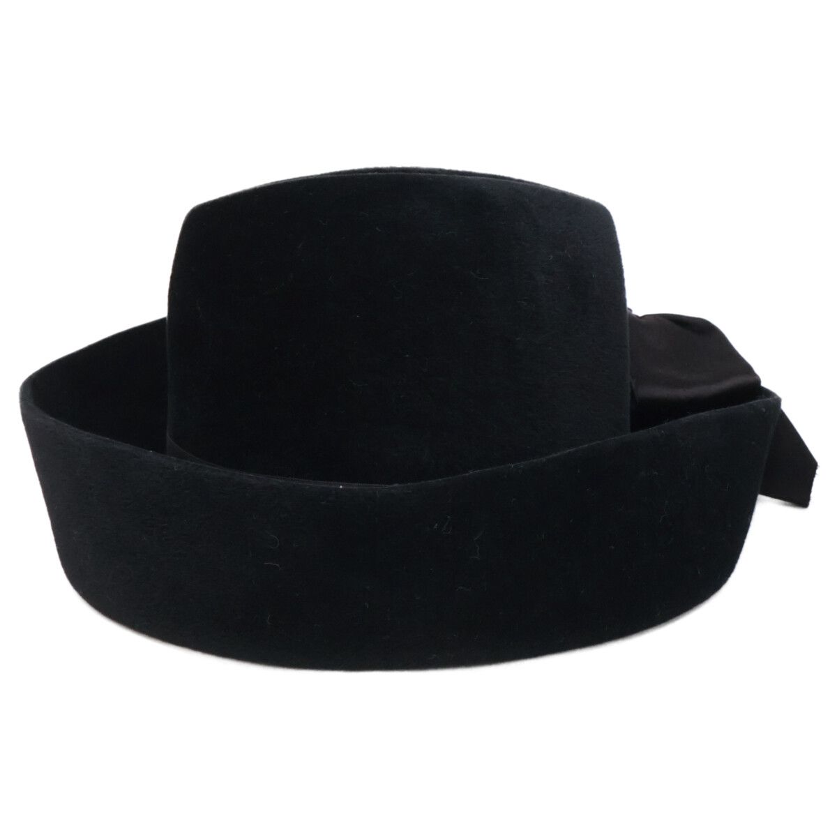 CHANEL シャネル 【美品】ベルベット リボン ハット 57 - メルカリ