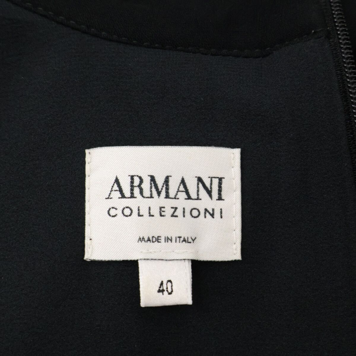 ARMANI COLLEZIONI アルマーニコレッツォーニ セール ﾌﾞﾗｯｸ ﾚｻﾞｰﾍﾞﾙﾄ  