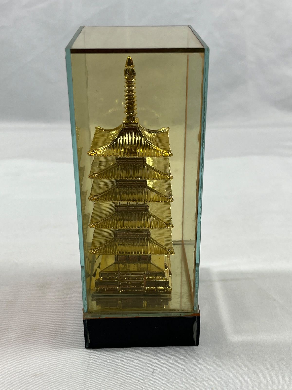 奈良 五重塔 インテリア お土産 法隆寺 お寺 寺 仏教 金色 オブジェ