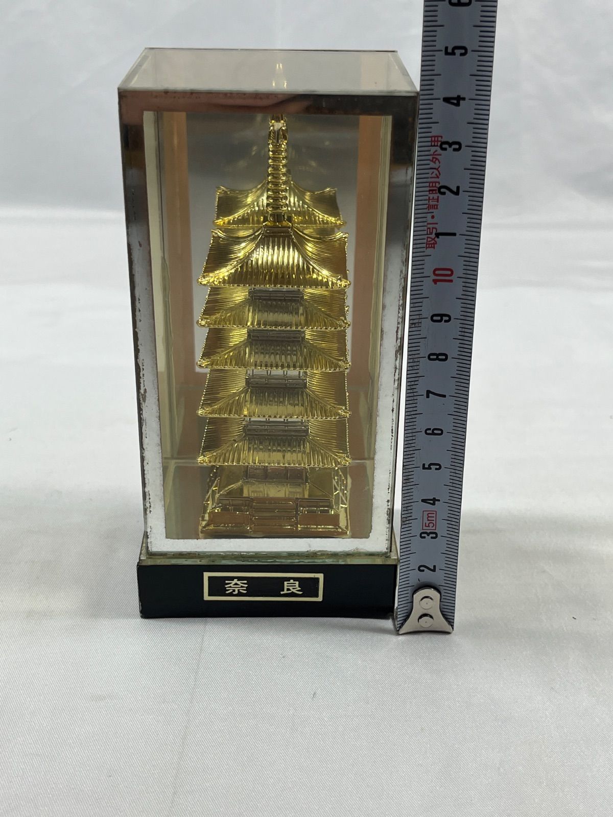 奈良 五重塔 インテリア お土産 法隆寺 お寺 寺 仏教 金色 オブジェ