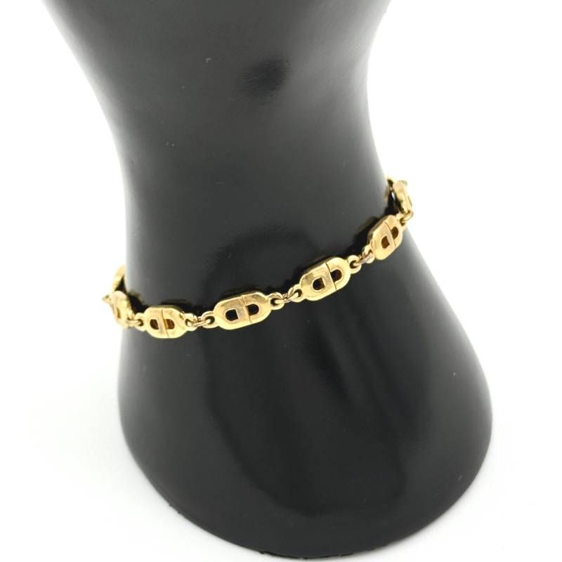 美品✨クリスチャン　ディオール　ブレスレット　CD　喜平　チェーン　ゴールド Christian Dior（クリスチャン・ディオール） ディオール ブレスレット