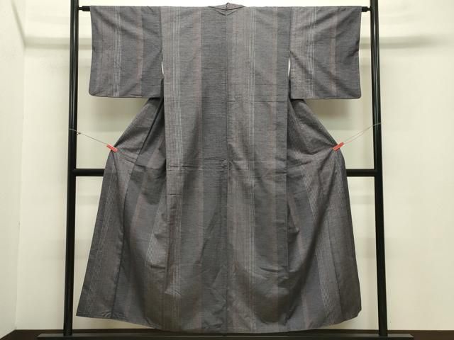 平和屋着物▽上質な紬 80亀甲 縞 正絹 逸品 CABA1558gh - メルカリ