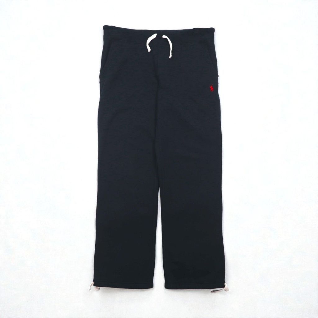 Polo Ralph Lauren スウェットパンツ S ブラック コットン スモールポニー刺繡