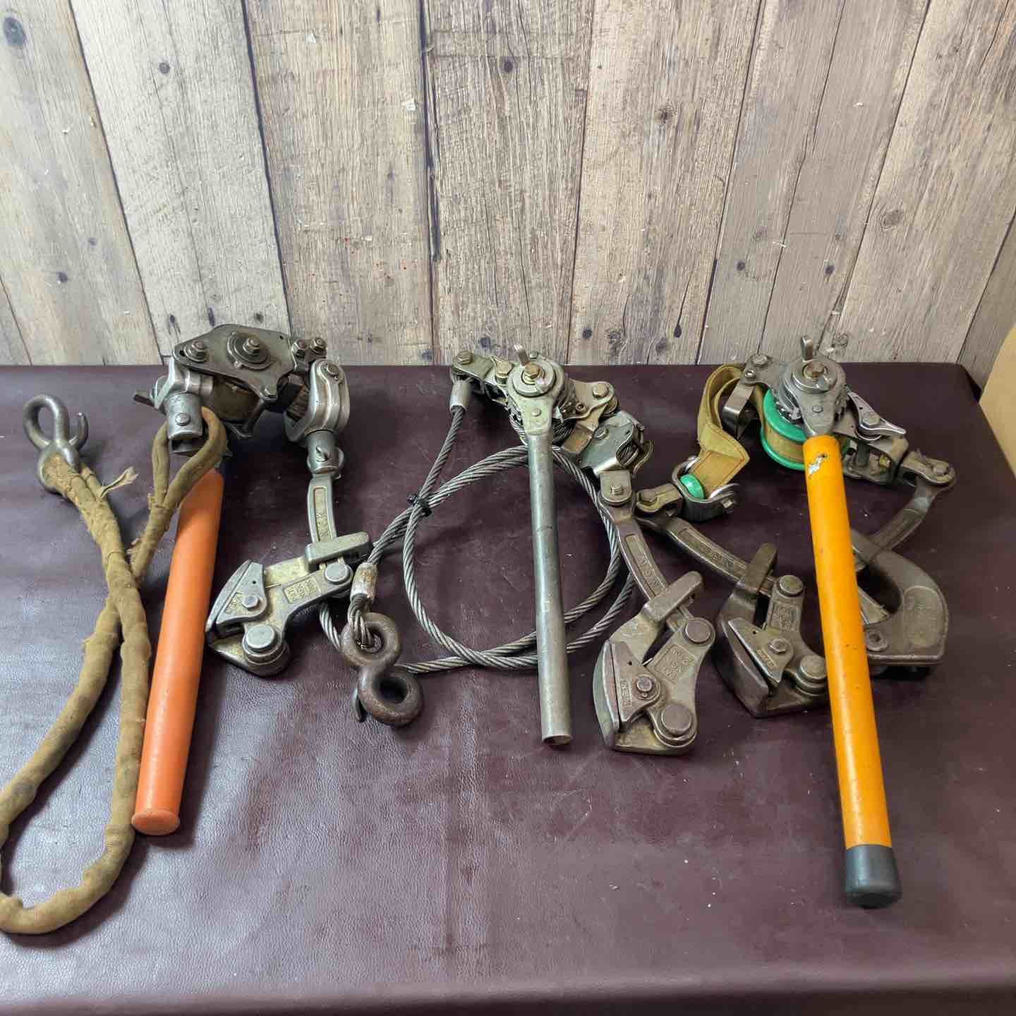 品 NGK カムラ 3点セット 掴線器 カムラー